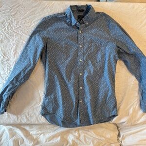 JCrew Mens Longsleeve Flexwashed Slimfit Buttondown